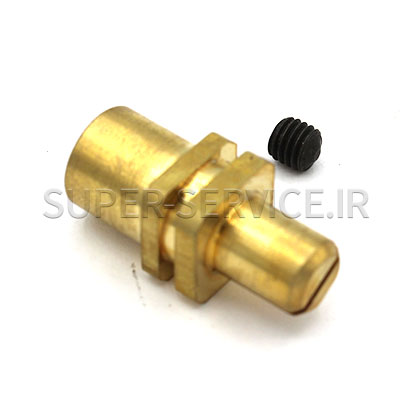 short pivot for brass knob