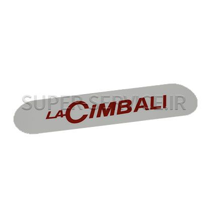 CIMBALI REAR LABEL