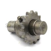SHAFT WITH SUPPORT HOOK PINION S 27